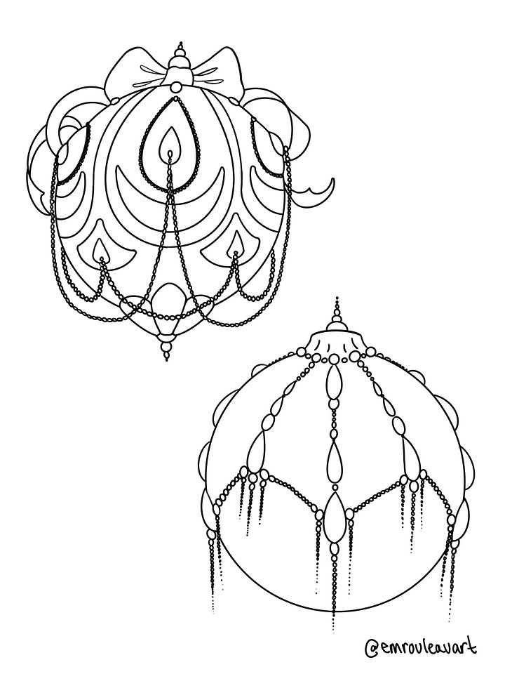 FREE Ornament Colouring Pages - Window Transfers product image (2)