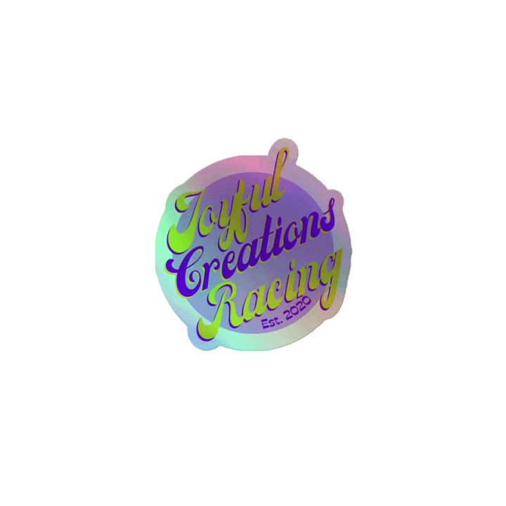 Joyful Creations Racing Sticker product image (1)