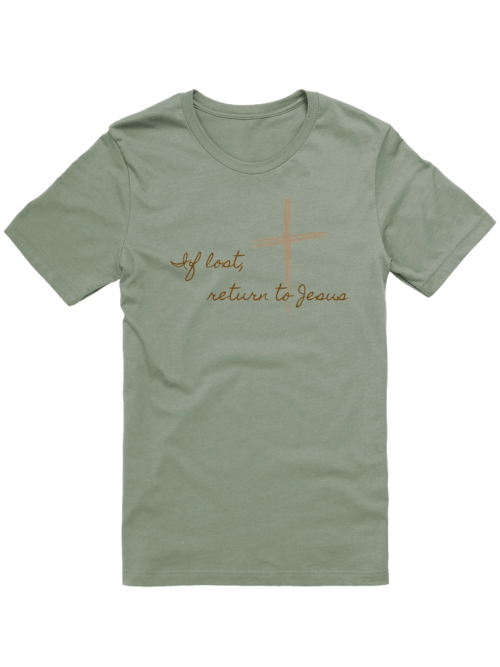 Return to Jesus T-shirt product image (4)
