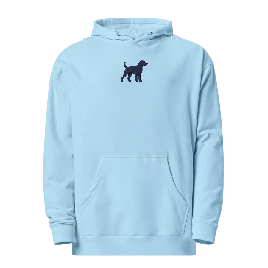 Stylized Labrador Retriever Dog Profile Hoodie product image (3)