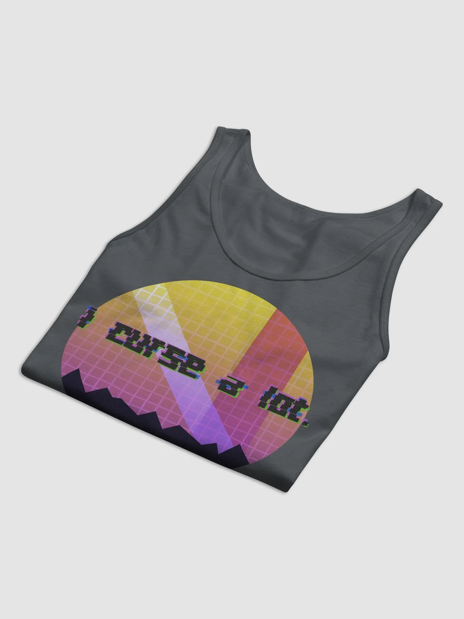 i curse a lot. Vaporwave Unisex Tank Top product image (17)
