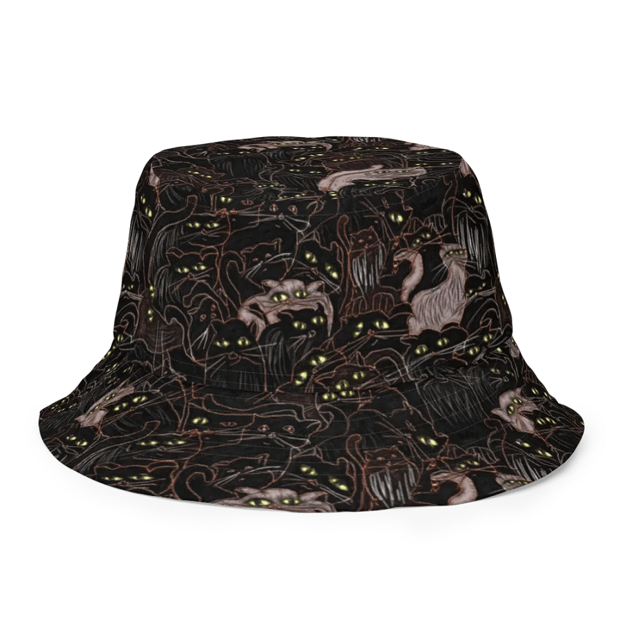 Black Cats and Pumpkins Buckethat product image (10)