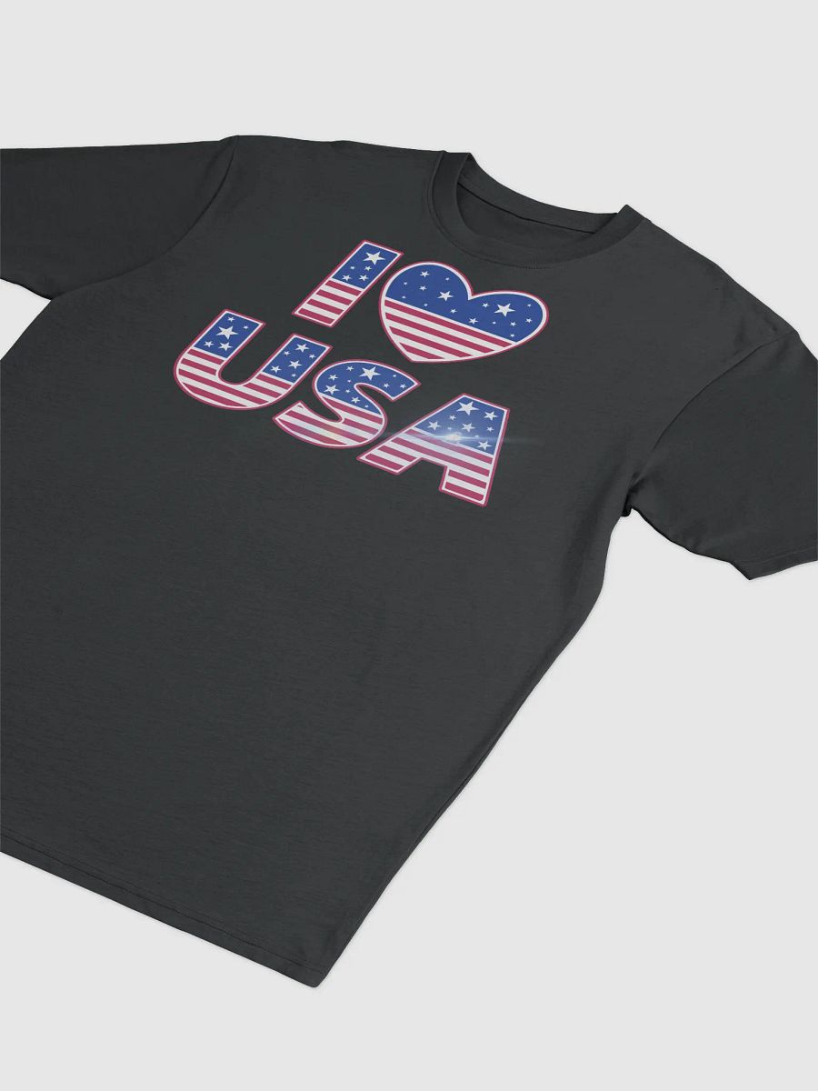 Patriotic Flag Heart Tee product image (3)