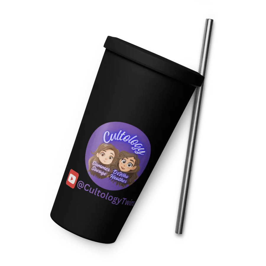Cultology Logo Cup withStraw product image (8)