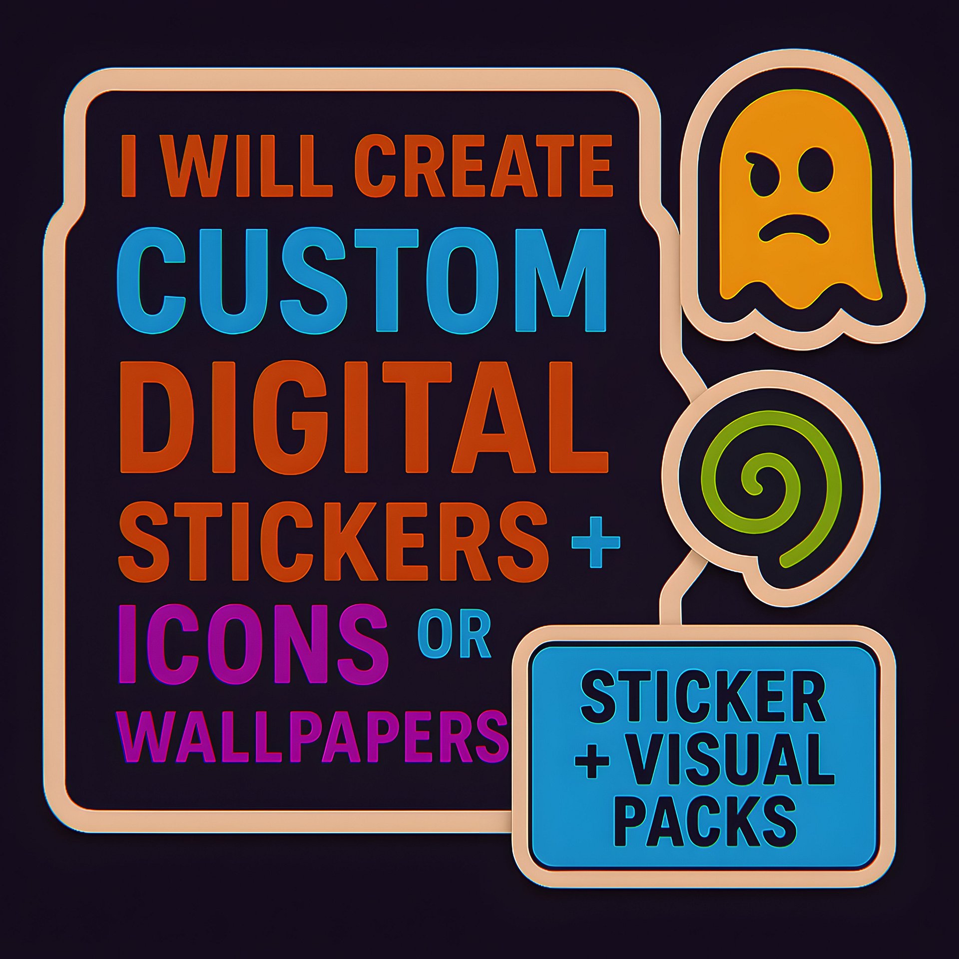 Custom Stickers, Icons, or Wallpapers product image (2)