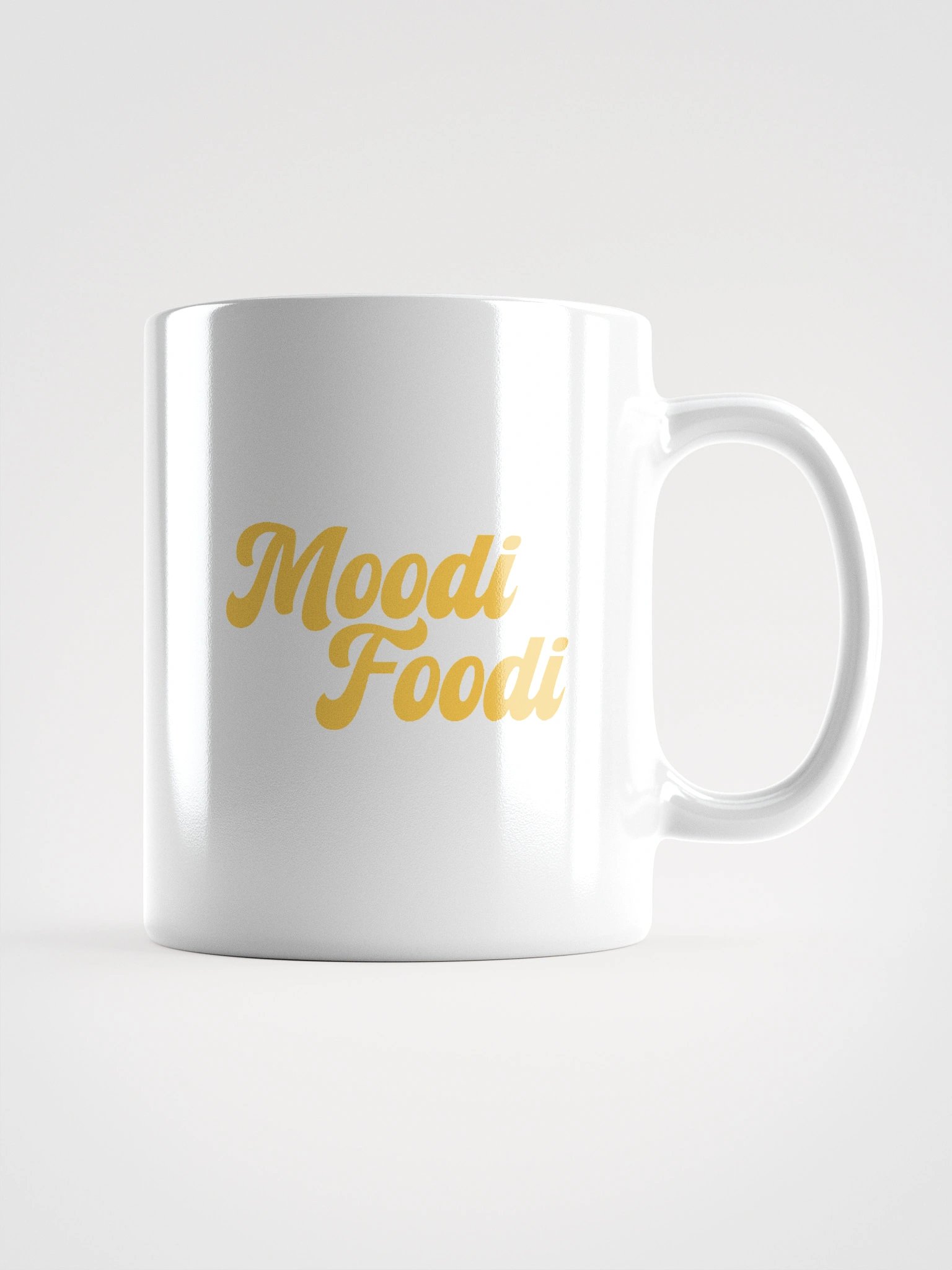 Moodi Foodi Originals White Mug – Mustard product image (2)