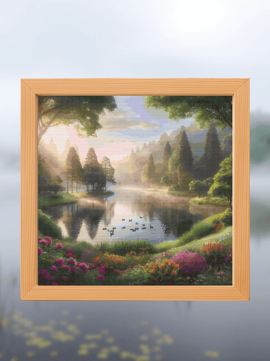 Sunrise Whisper Cross Stitch Pattern product image (1)