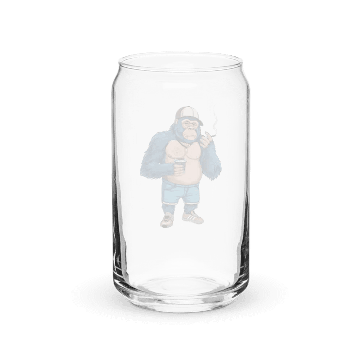 Blue Gorilla Can-Shaped Glass product image (2)