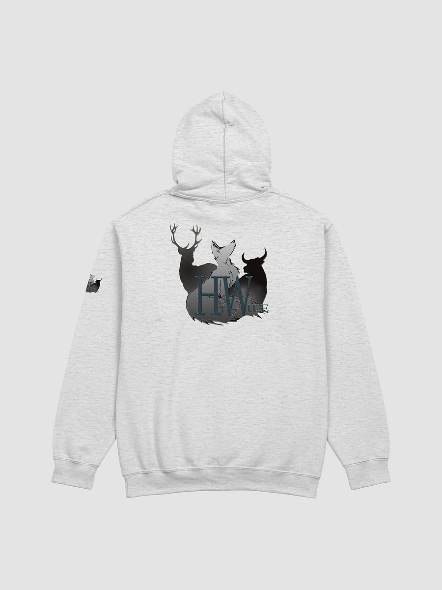Stag, Vixen, and Bull HotWife design back print hoodie product image (18)