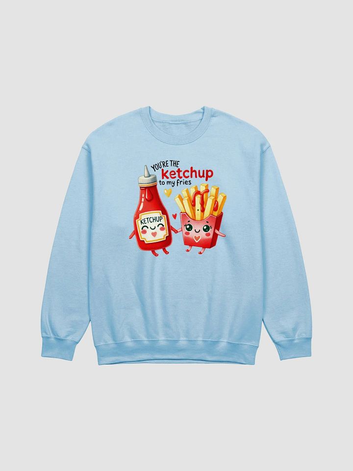 Ketchup to My Fries: A Perfect Pair Sweatshirt product image (4)