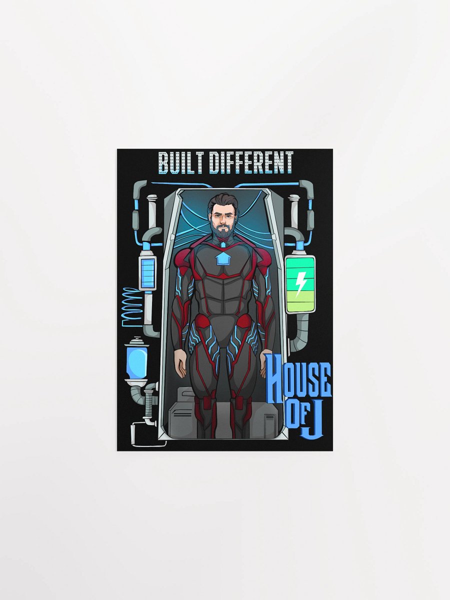 House of J "Recharge" Matte Poster (Dark) product image (2)