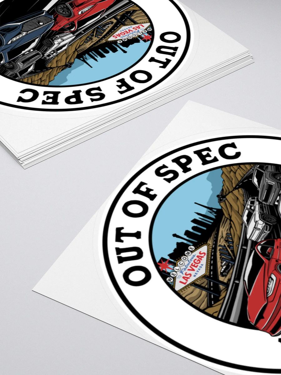 Family SUV Race to Vegas Sticker product image (7)