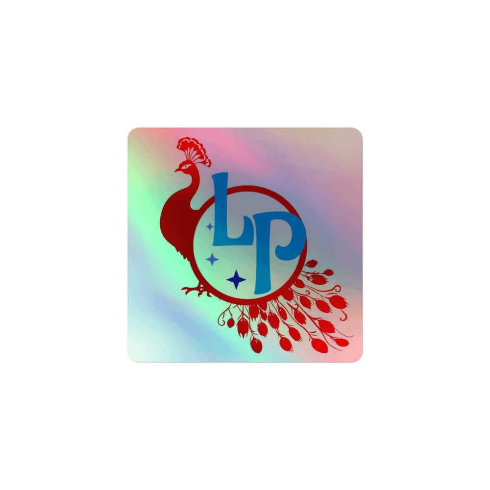 Mystic Peacock Holographic Sticker Sheet product image (1)
