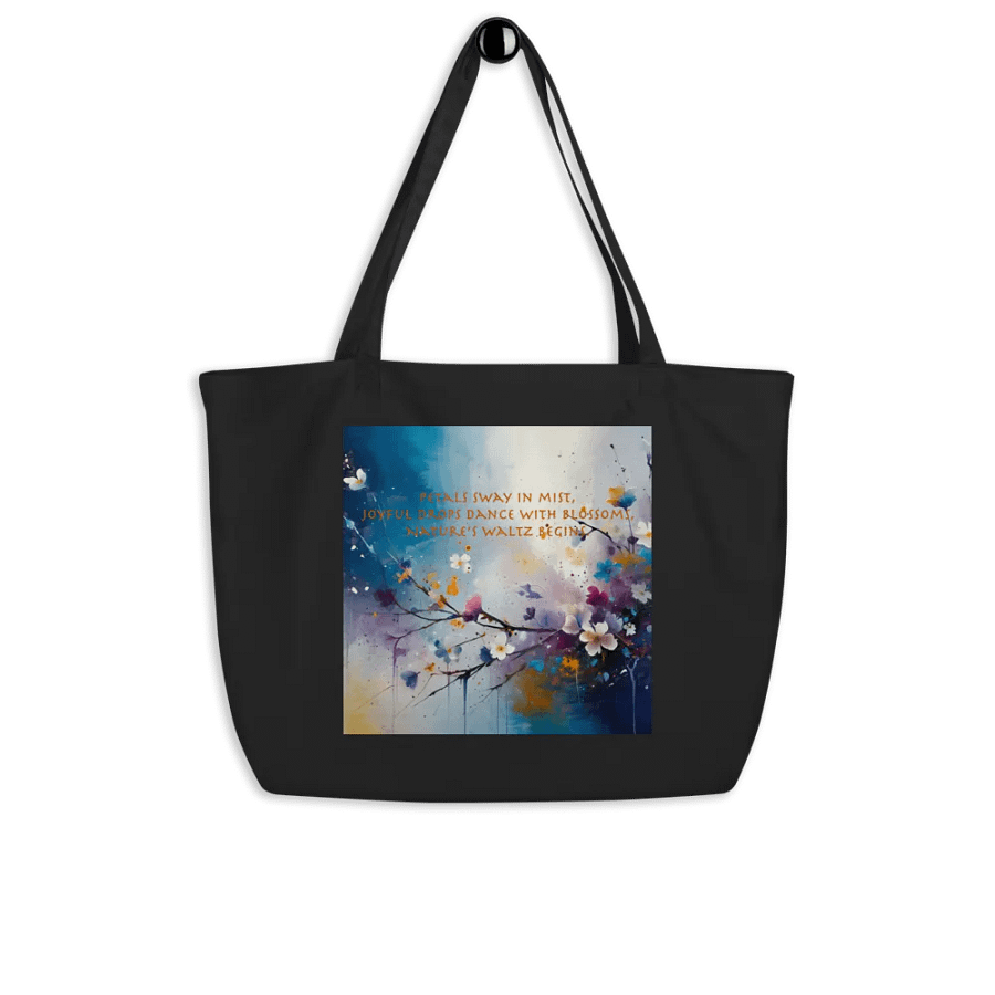 Nature's Waltz Organic Tote Bag product image (4)