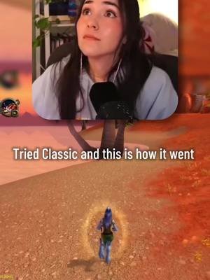 Tried classic World of Warcraft… spent a loooong time on this one quest 🫣😂 but hey- it helped me learn the mmo controls a lot better! Going back to the faster pace of retail for now 🫡   LIVE every Wednesday playing WoW for the first time btw 💟#worldofwarcraft #girlgamers #smallstreamer
