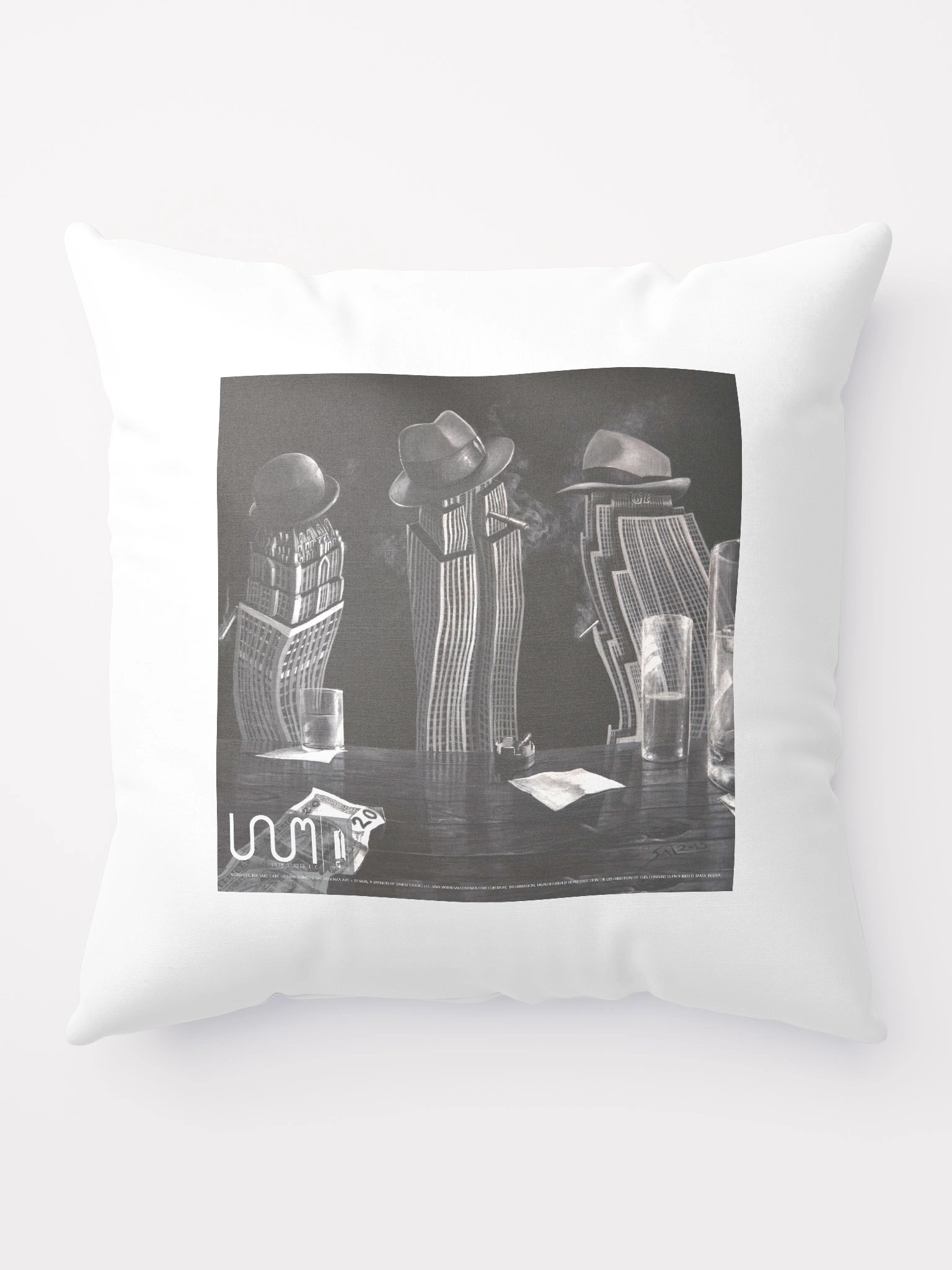 "Domestic New York" Artwork Pillow #3 product image (5)