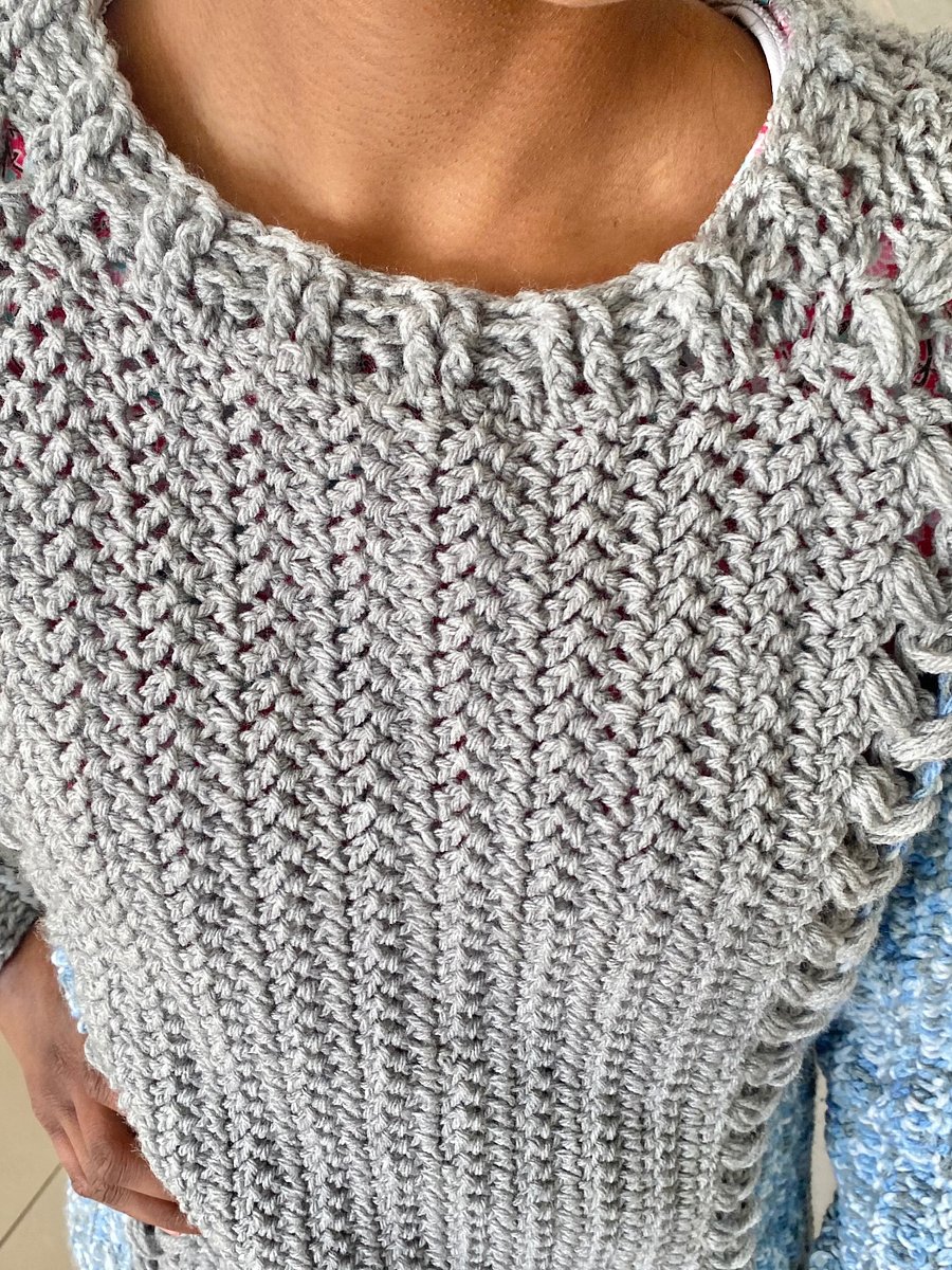 Crochet Sweater KK Written Pattern product image (3)