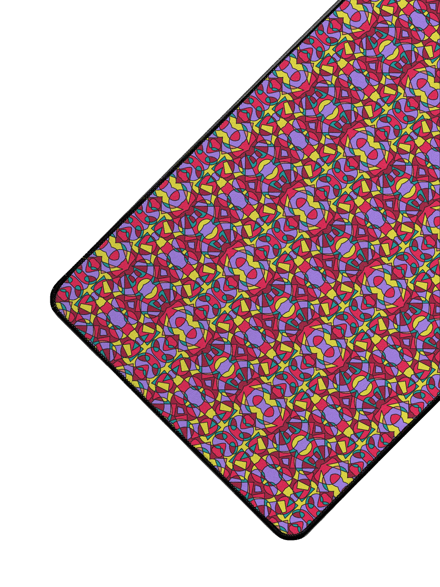 Retro Circus Ticket – Pop Art Desk Mat for Gaming and Workspace product image (3)