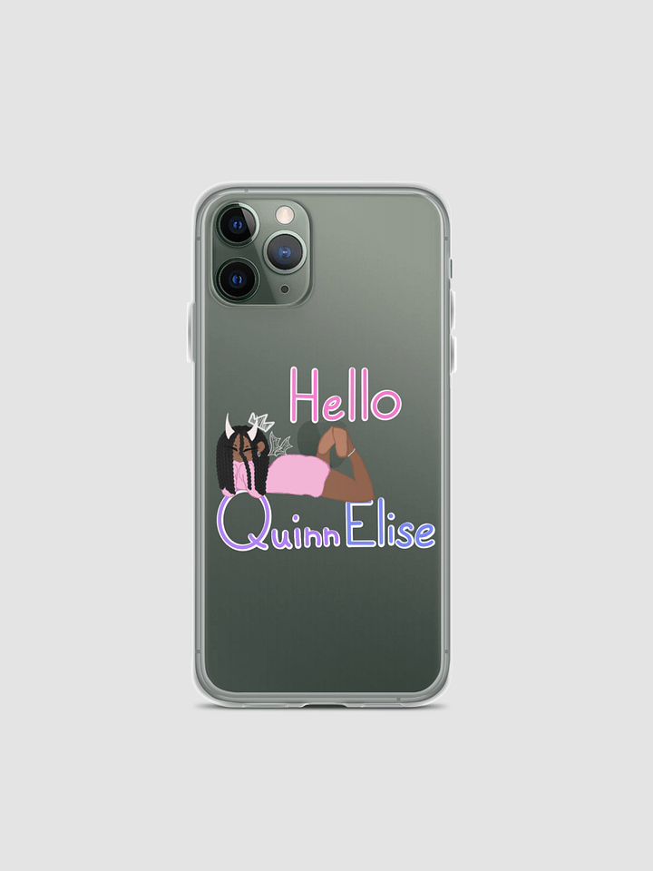 HQE Brand iPhone Case (Clear) product image (2)