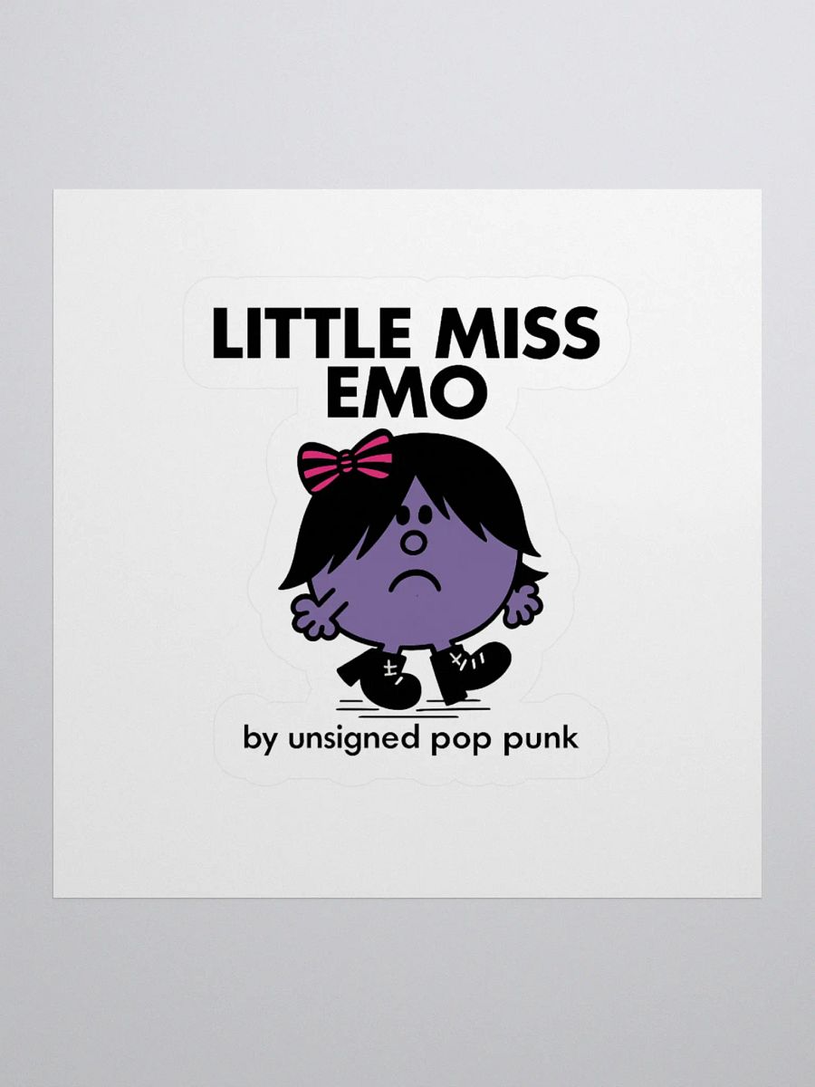Little Miss Emo Sticker product image (2)