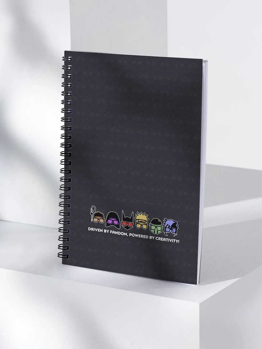Fandom Icons Spiral Notebook product image (4)