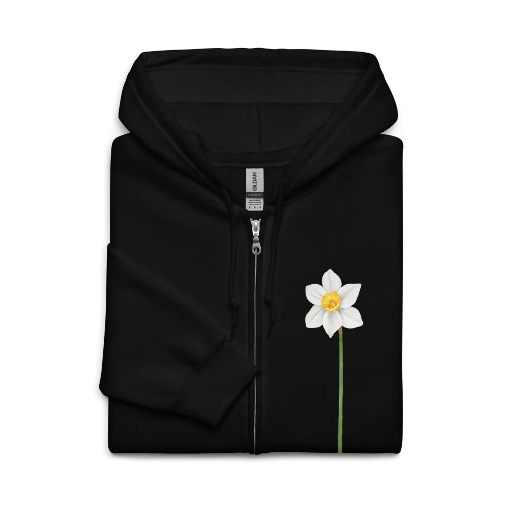 Daffodilly Unisex Zip Hoodie product image (3)