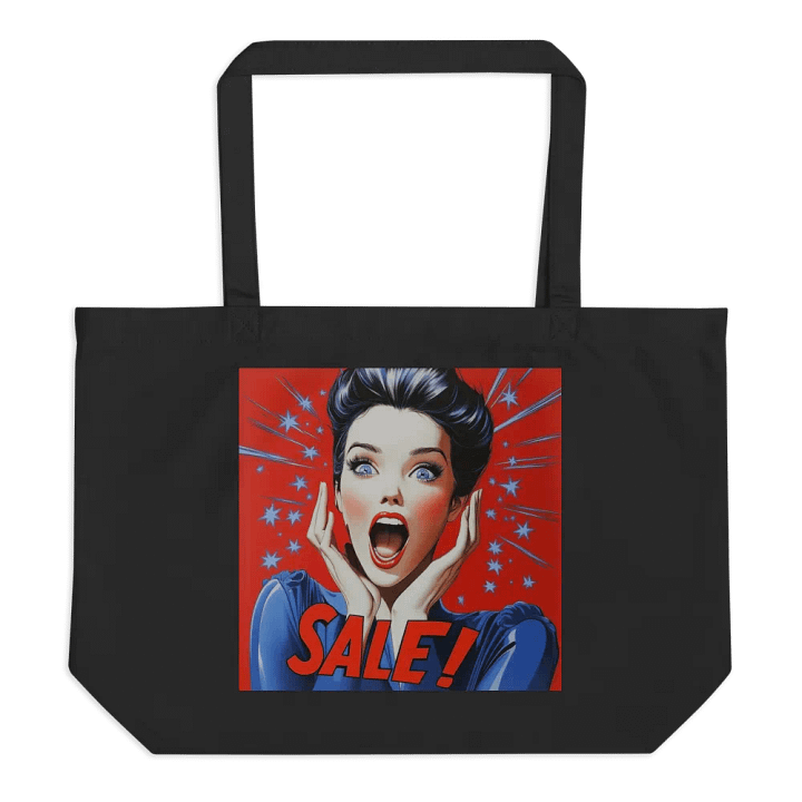 Pop Art 'SALE!' Shopper Tote Bag product image (1)