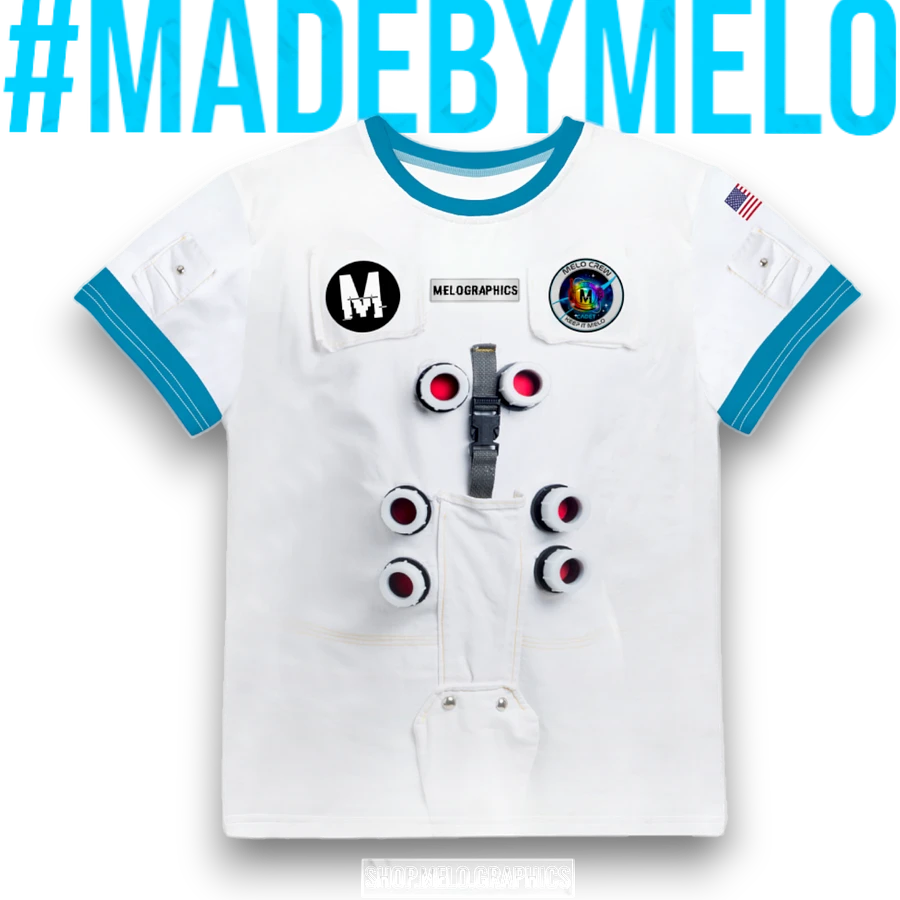 Astronaut Suit: #MeloCrew Cadet - Ultimate Youth T-Shirt | #MadeByMELO product image (2)