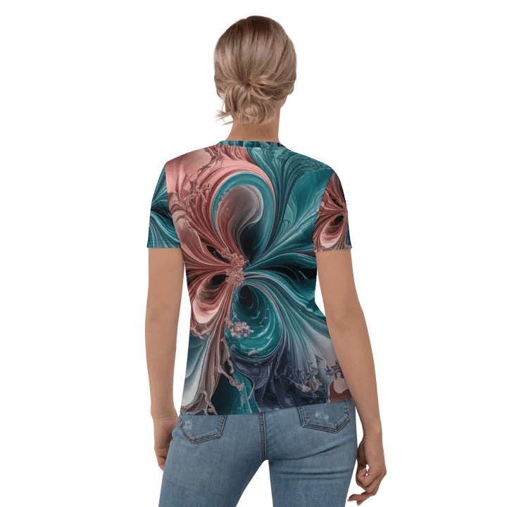 Liquid Color PT, Women's Crew Neck T-Shirt product image (2)