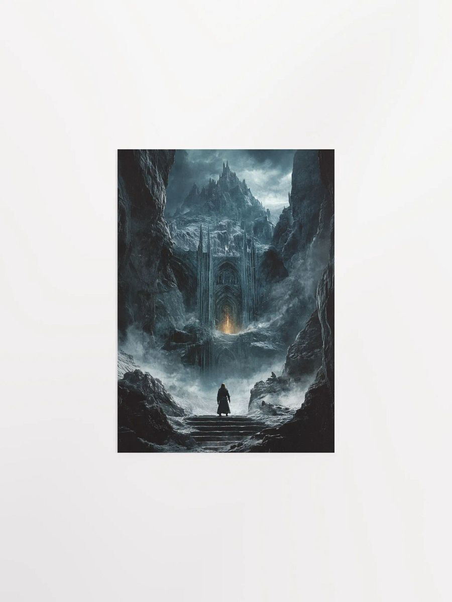 Entrance to the Mountain - High-Quality Matte Poster product image (1)