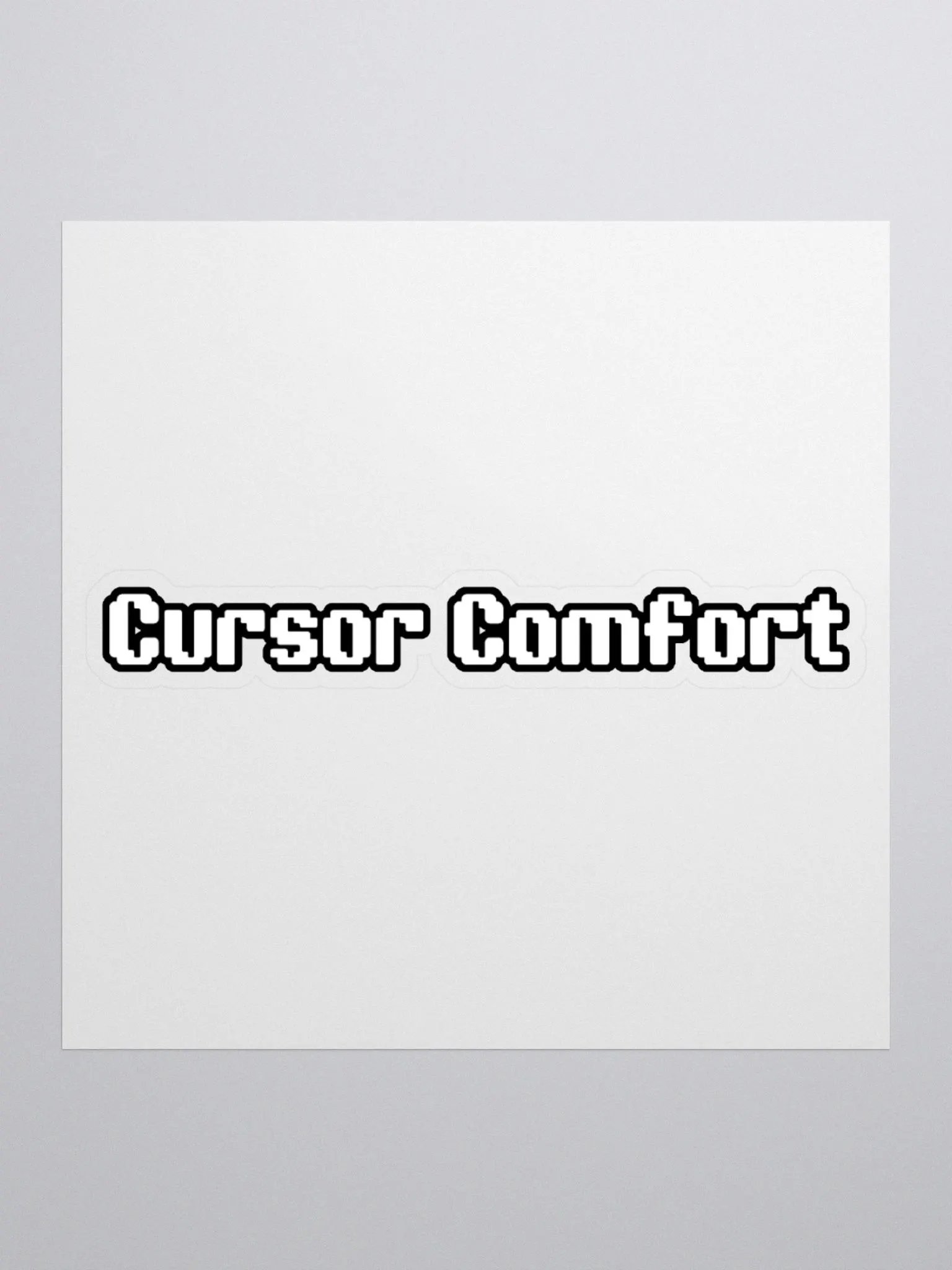 Cursor Comforts Sticker product image (1)