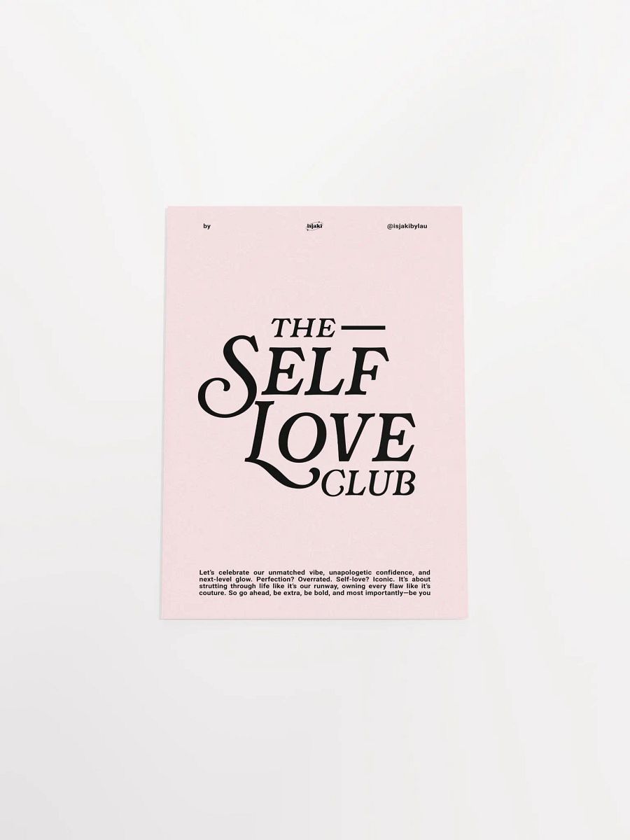 Self Love Club Pink Print product image (12)