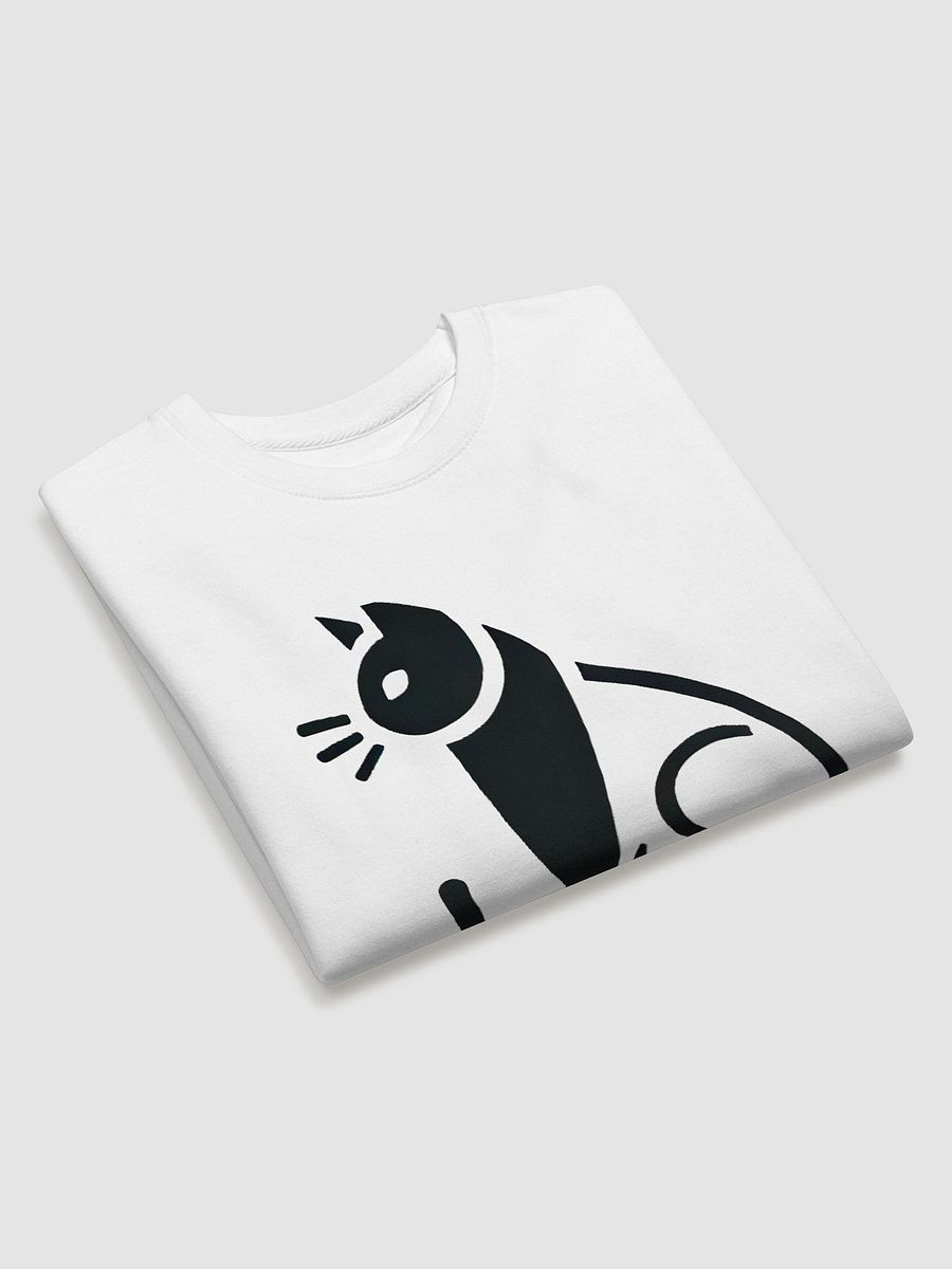 Elegant Cat Silhouette Sweatshirt product image (3)