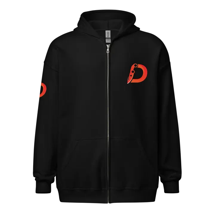 Dagshew Big D Zip Hoodie product image (1)