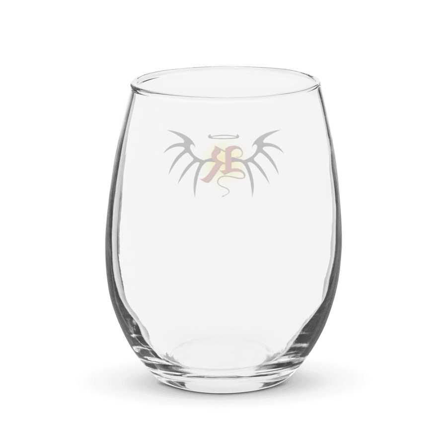 RafaZafar Logo Stemless Wineglass (standard aura) product image (2)