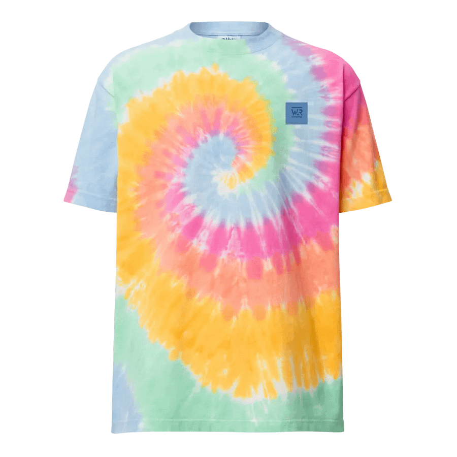 Retro Rewind Oversized Tie-Dye Tee product image (1)