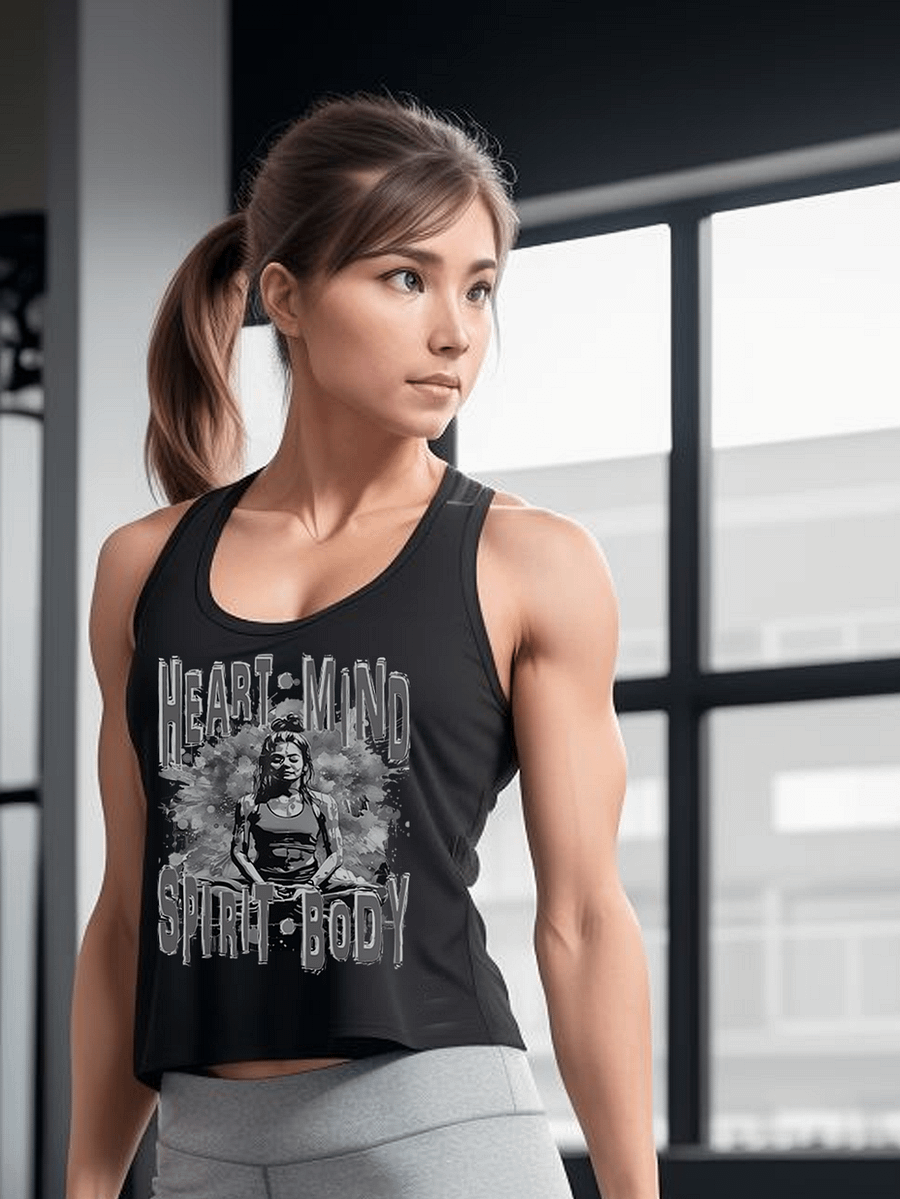 Takes Heart Mind Spirit Body Fitness Meditation Trainer Tank Top product image (2)