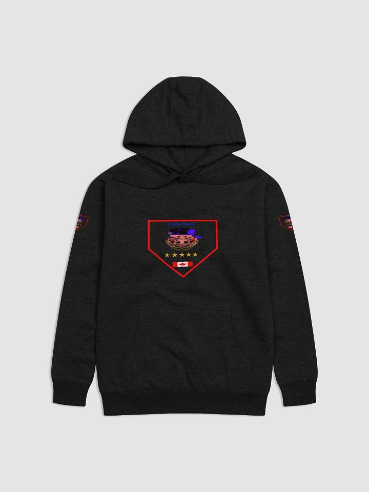 Canadian Flag Pig Premium Hoodie product image (10)