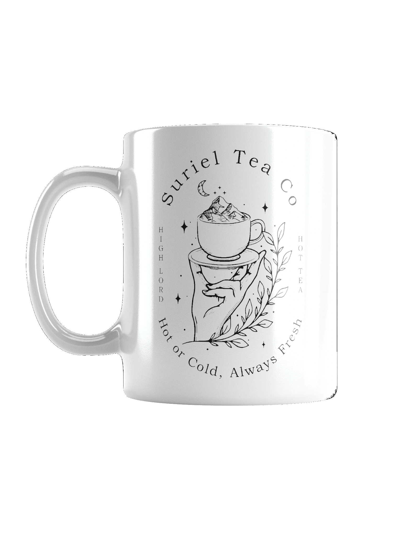 The Suriel Tea Co Suriel Tea Company Spill The Tea Velaris ACOTAR Symbol Classic Coffee Mug 1WH1 product image (1)