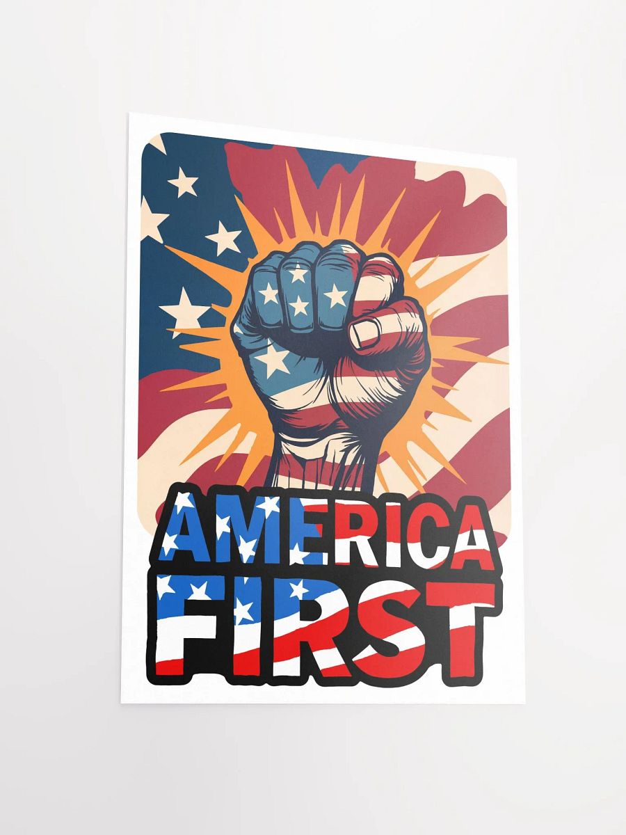 Poster: America First product image (3)