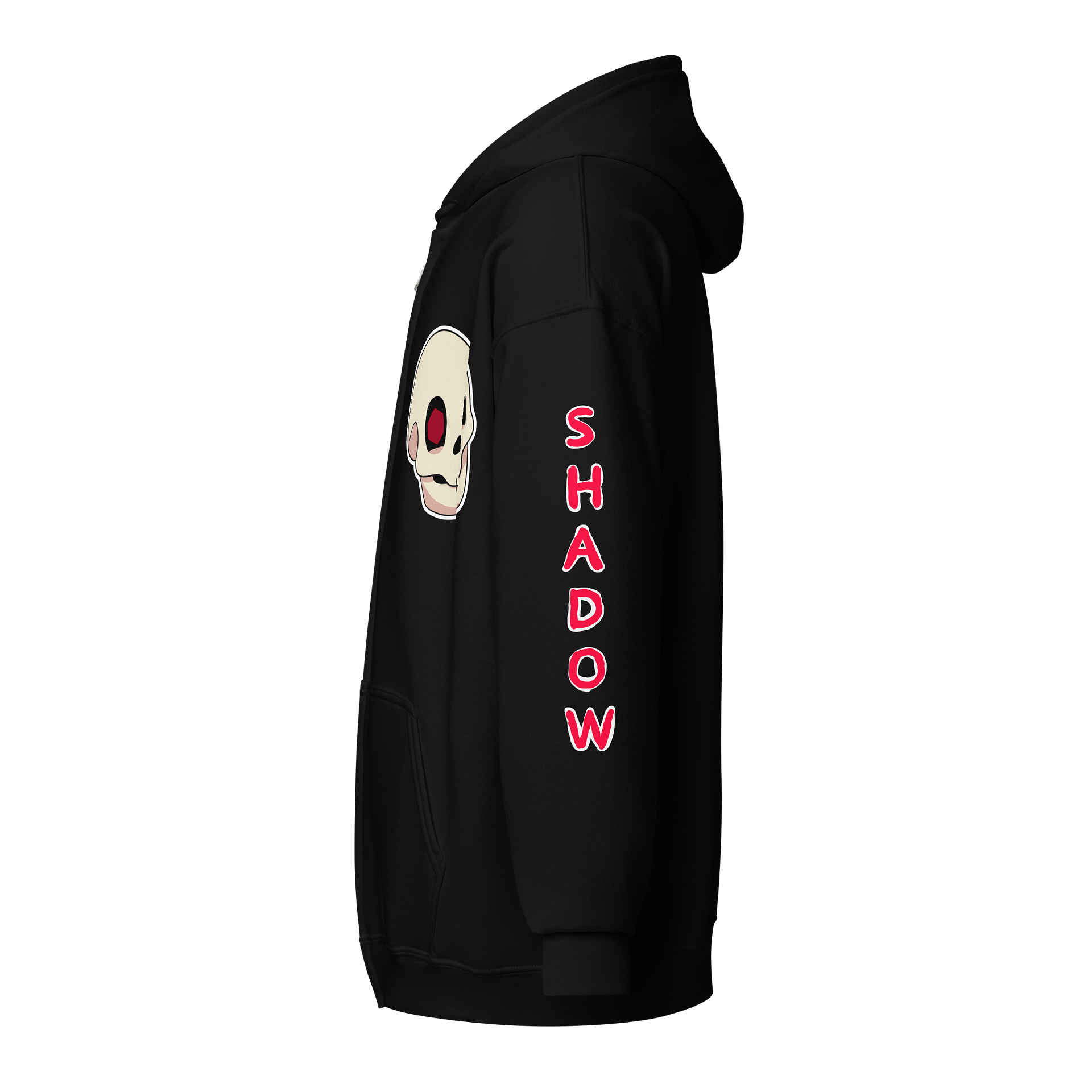 Glowing Skull Zip Hoodie product image (6)