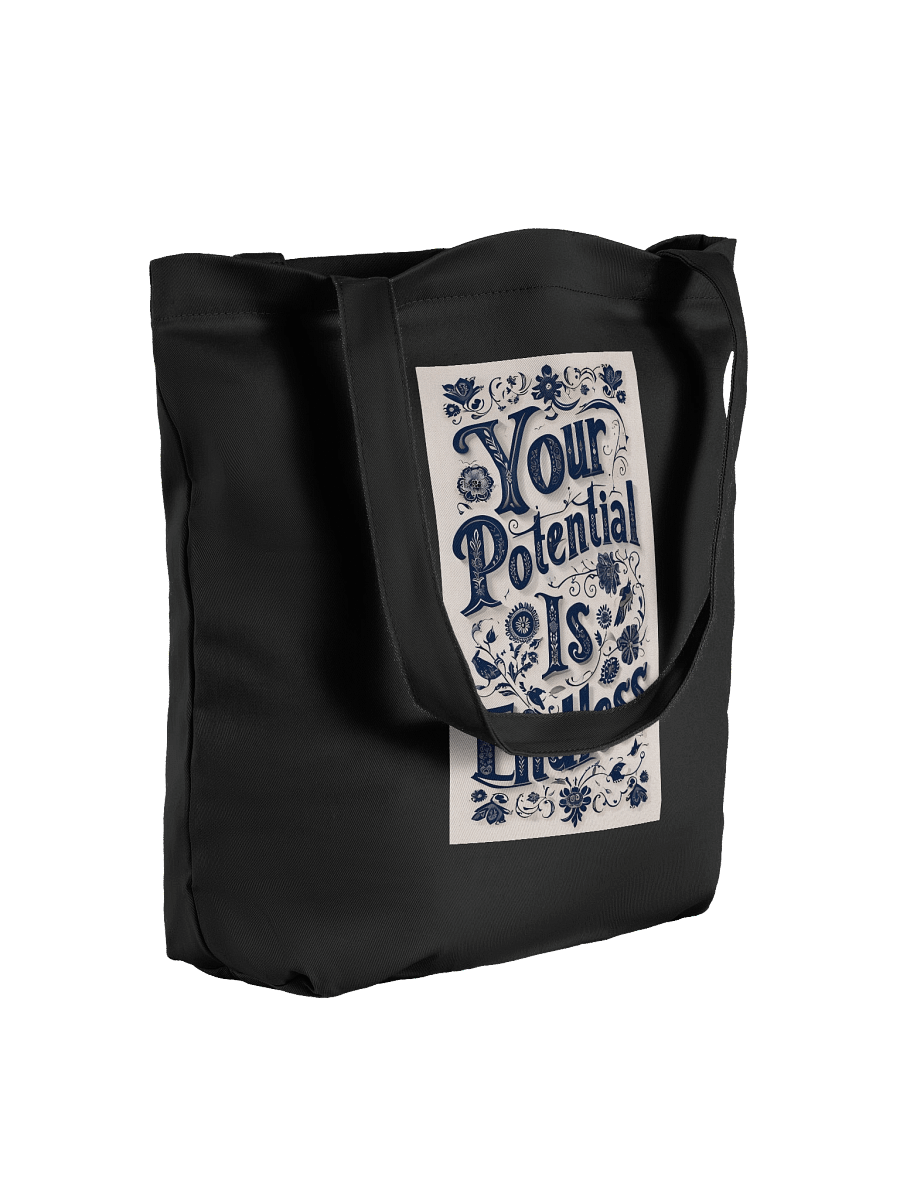 Your Potential Is Endless DT – Organic Cotton Tote Bag (Standard) product image (4)