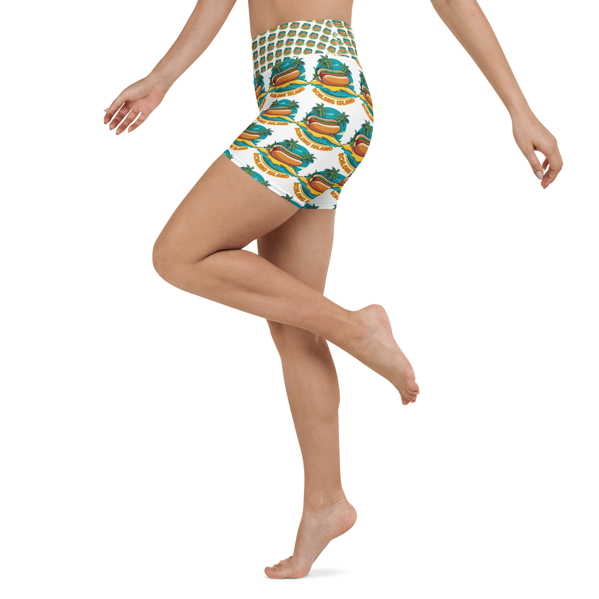 Schlong Island Tent Booty Shorts product image (4)