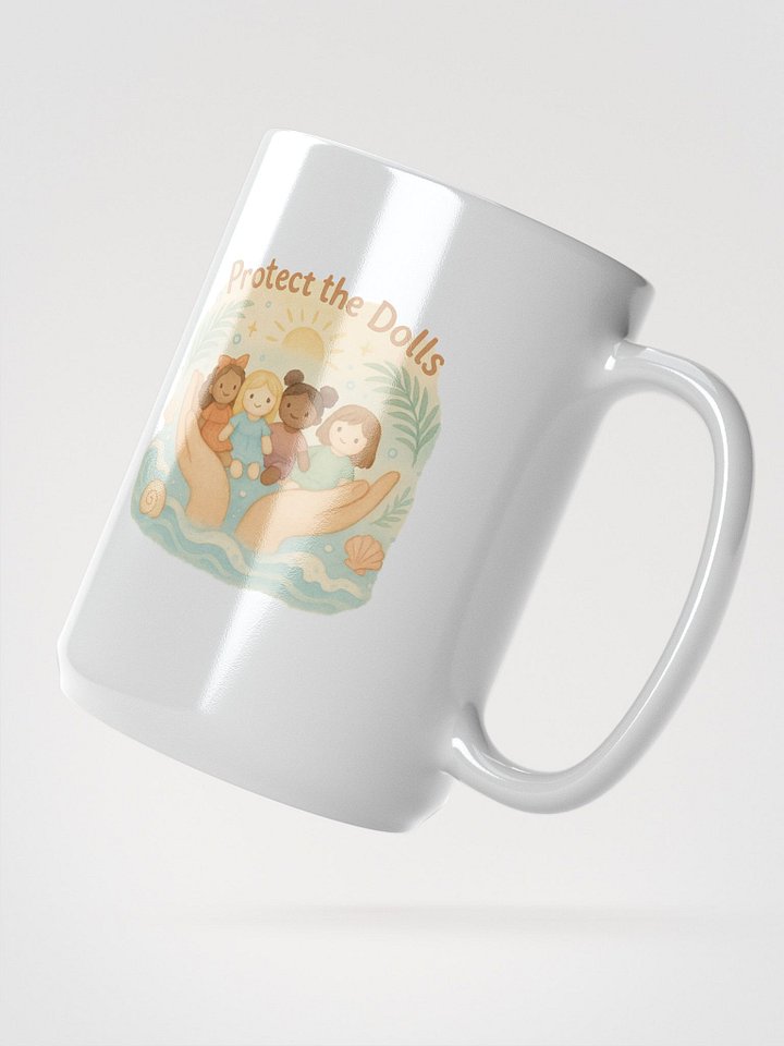 Protect the Dolls Mug – Calm Ocean-Inspired Summer Tee for Gentle Souls product image (1)