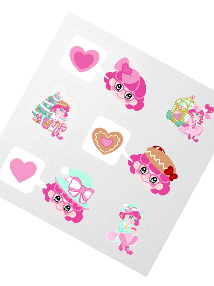Chibi Fluff'isle Sticker Pack product image (2)