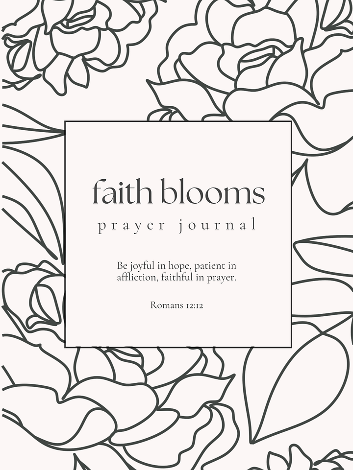 Faith Blooms Prayer Journal product image (1)
