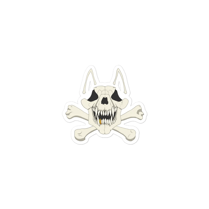 Mongrel Skull and Bones magnet product image (1)