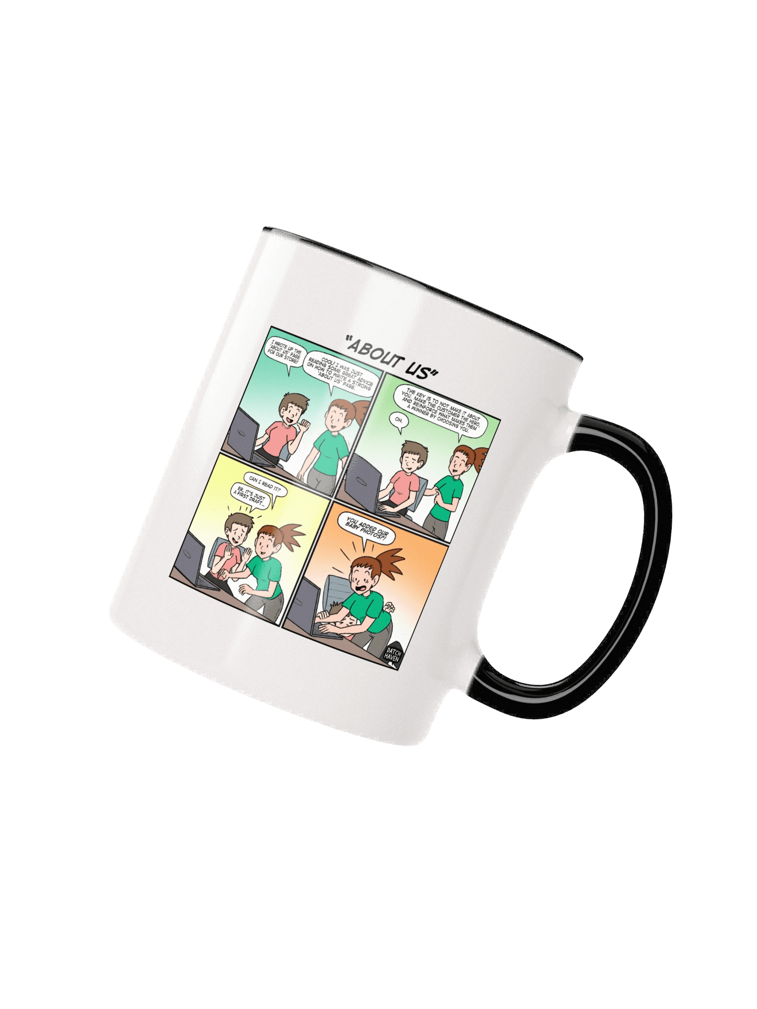 "About us" mug product image (3)