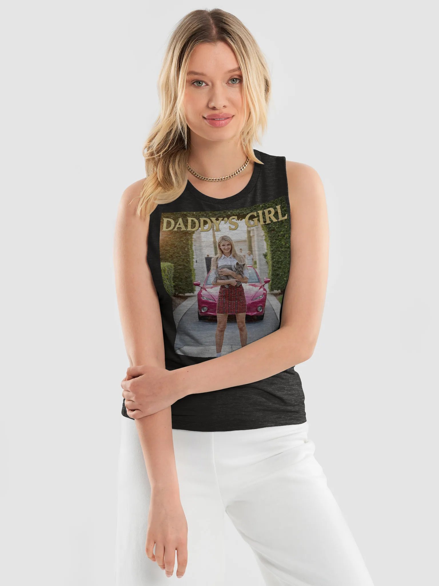 Daddy's Girl Flowy Muscle Tank product image (11)