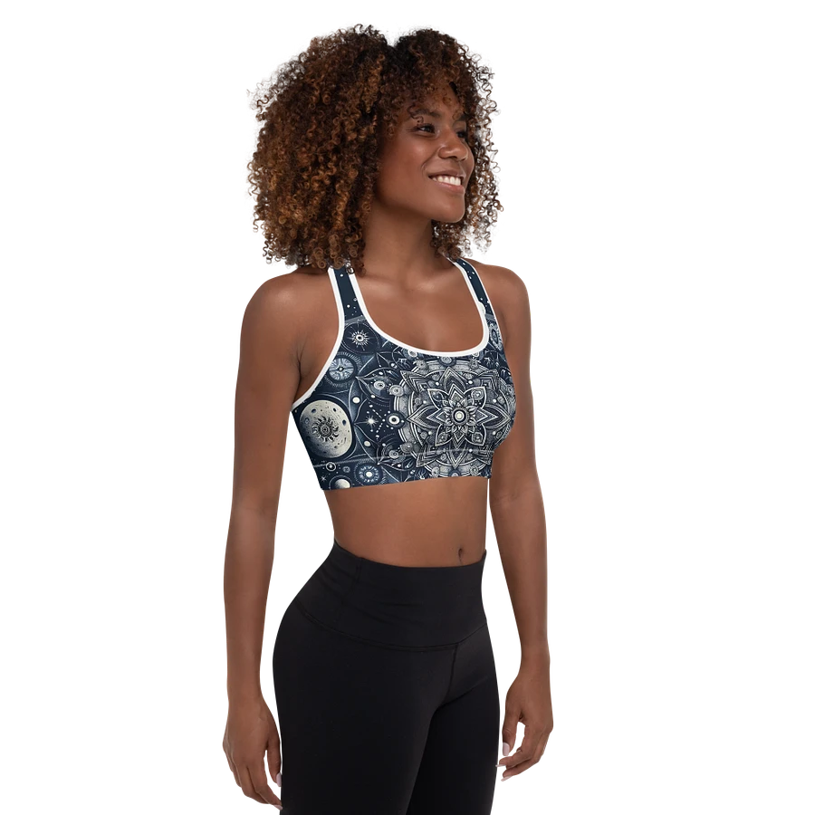 All-Over Print Padded Sports Bra product image (4)